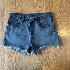 Levi's black Jean Shorts